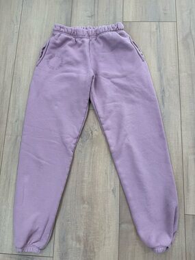 SET Active Lavender Lounge Joggers with Elastic Cuffs